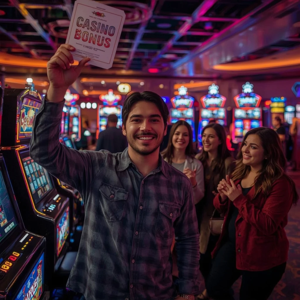 une personne tenant un bonus de CBet Casino